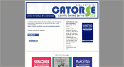Desktop Screenshot of catorse-scs.com
